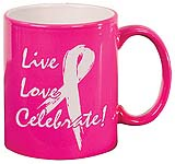 Customize this mug and fight breast cancer!