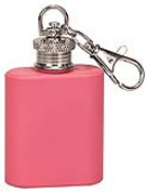 1oz Pink Keychain Flask
