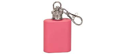 GFT-FSK611 - 1oz Pink Keychain Flask